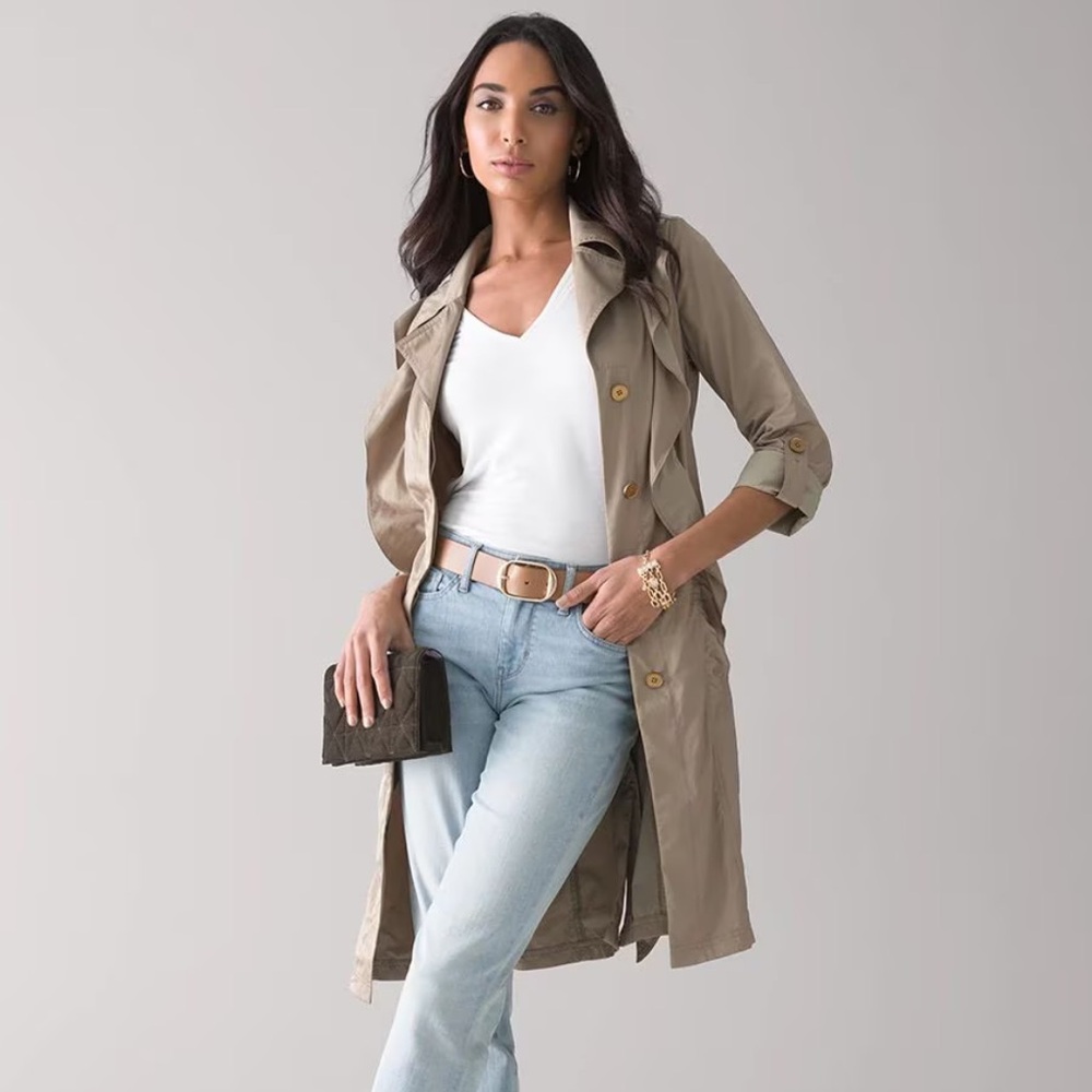 💖 WHBM TRENCH COAT